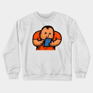 Cellphone Social Media Isolation Crewneck Sweatshirt